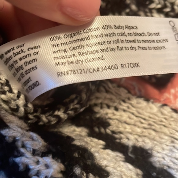 Eileen Fisher Funnel Neck Sweater Tunic baby alpaca - Picture 4 of 5